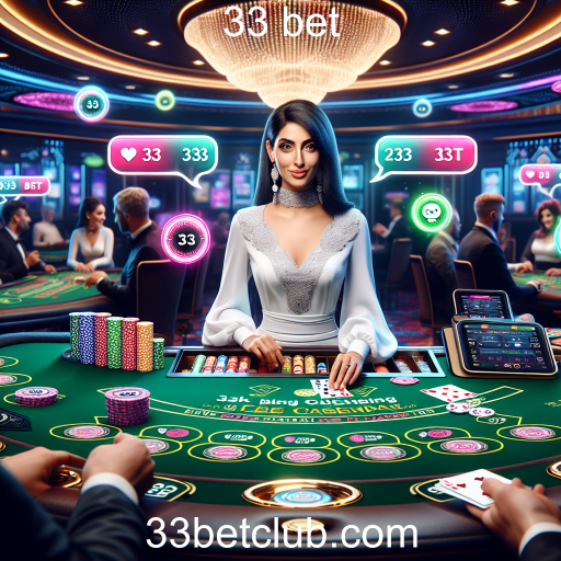 A Experiência Empolgante do Cassino Ao Vivo no 33 Bet